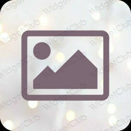 Icone delle app Photos estetiche