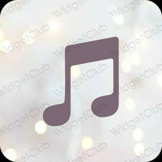 Icone delle app Apple Music estetiche