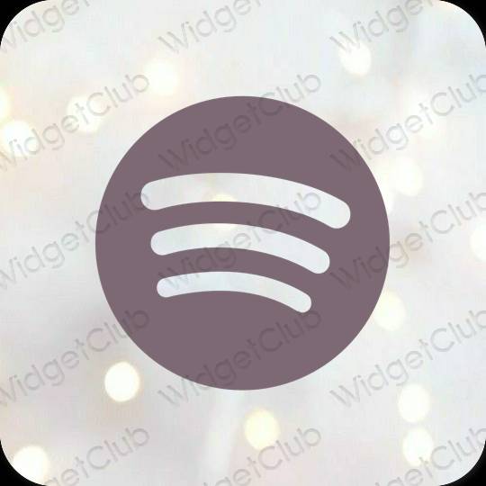 Icone delle app Spotify estetiche