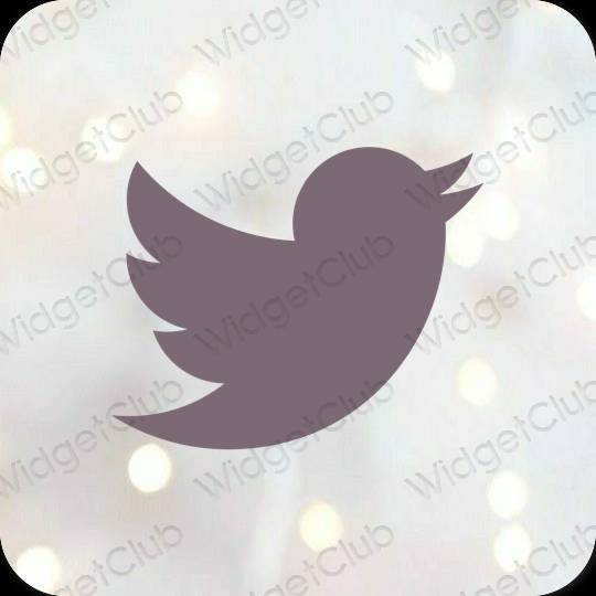 نمادهای برنامه زیباشناسی Twitter