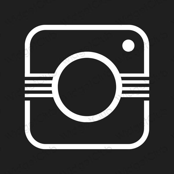 Aesthetic Camera app icons