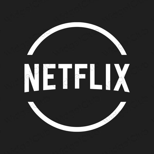 Estetske Netflix ikone aplikacija