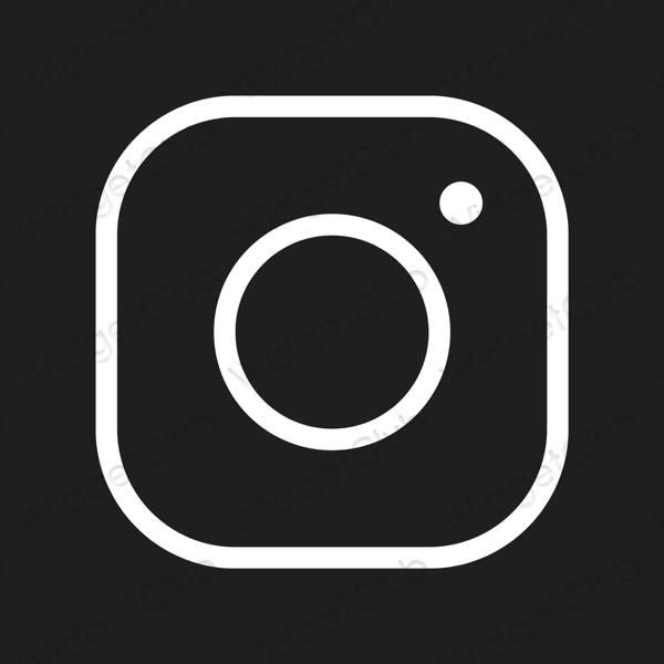 Ästhetische Instagram App-Symbole