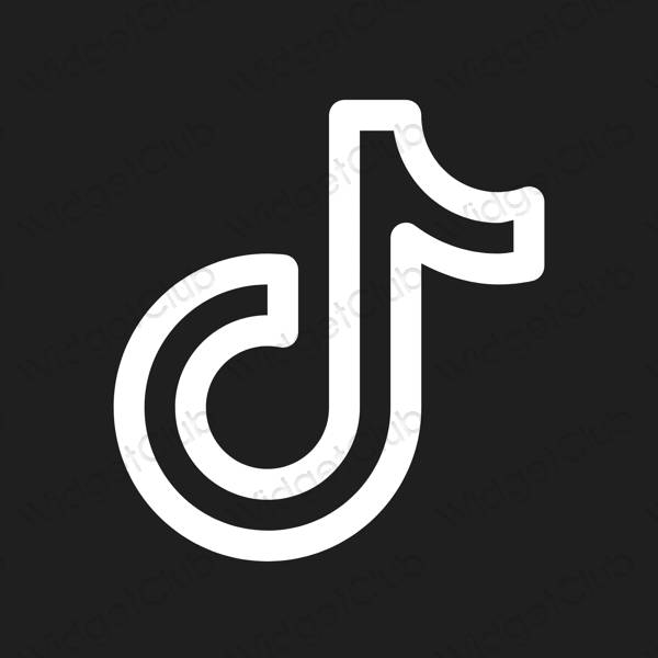 Ästhetische TikTok App-Symbole