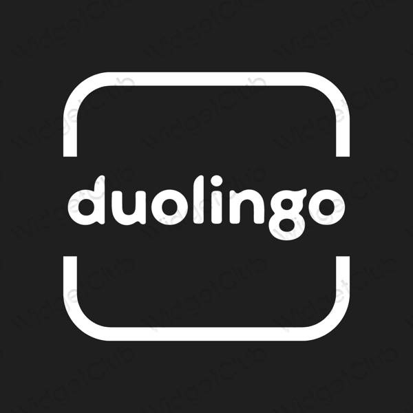 duolingo おしゃれアイコン画像素材