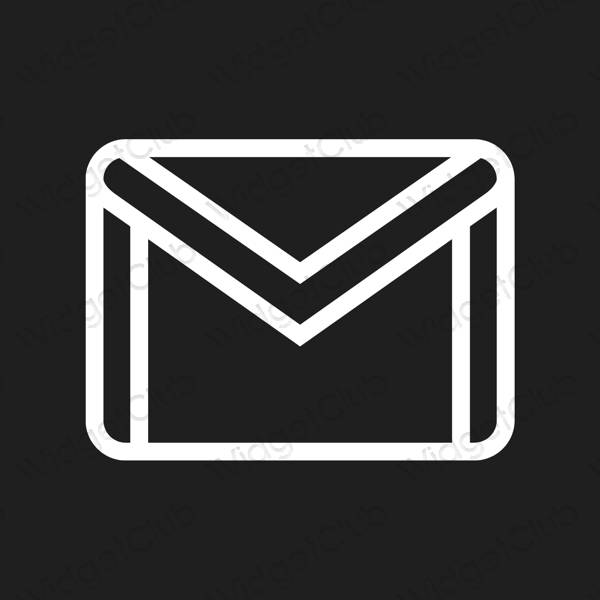 Ästhetische Mail App-Symbole