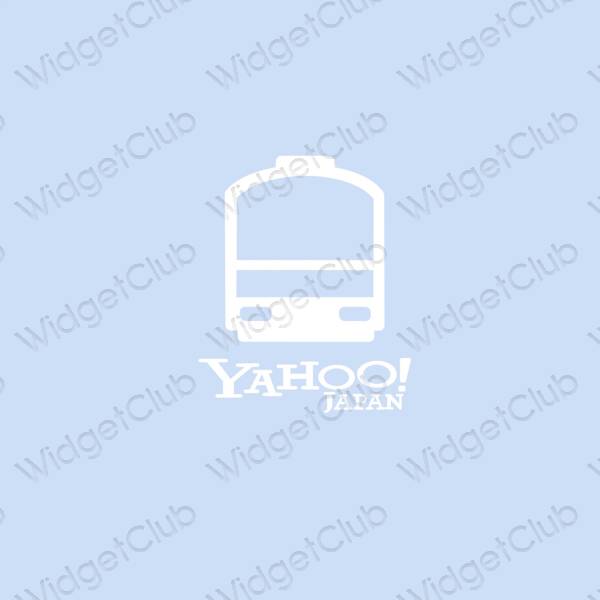 Pictograme pentru aplicații Yahoo! estetice