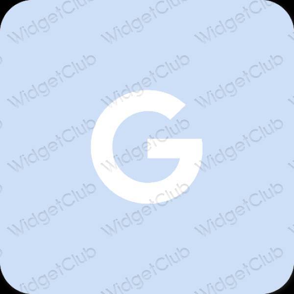 Aesthetic Google app icons