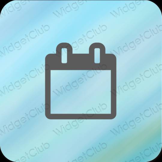 Esthetische Calendar app-pictogrammen