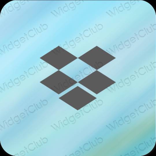 Icone delle app Dropbox estetiche