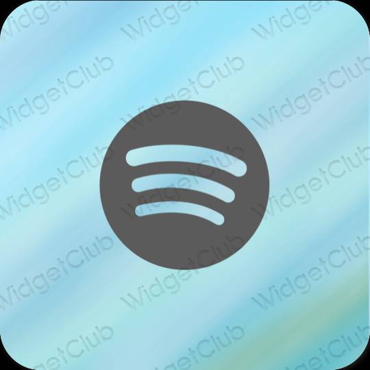 Icônes d'application Spotify esthétiques