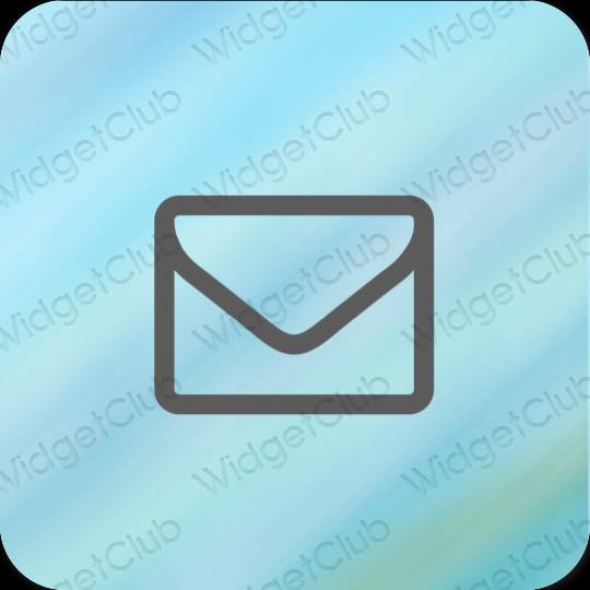 Estética Mail iconos de aplicaciones