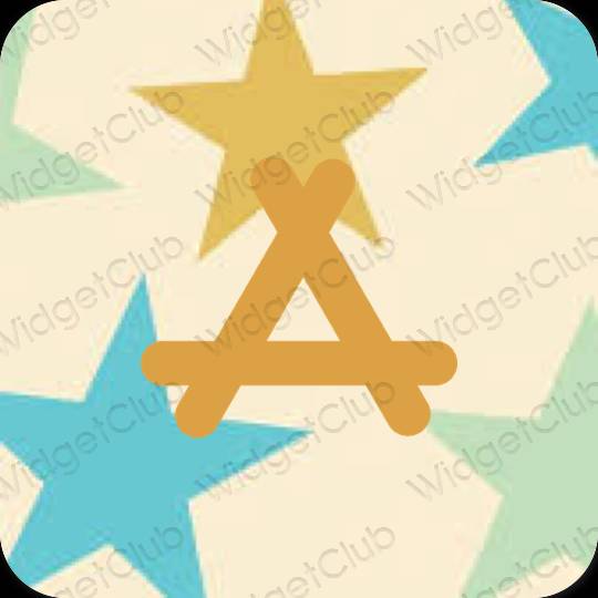 ესთეტიკური AppStore აპლიკაციის ხატები