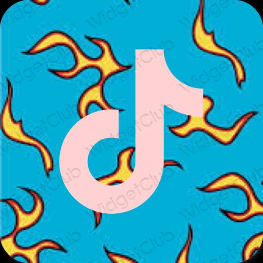 Æstetiske TikTok app-ikoner