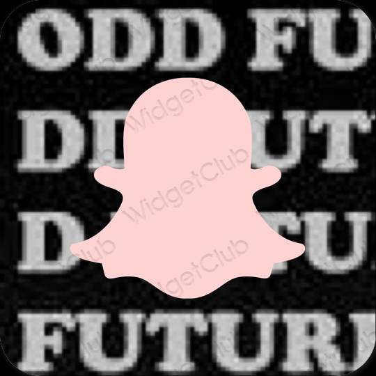 Ästhetische snapchat App-Symbole