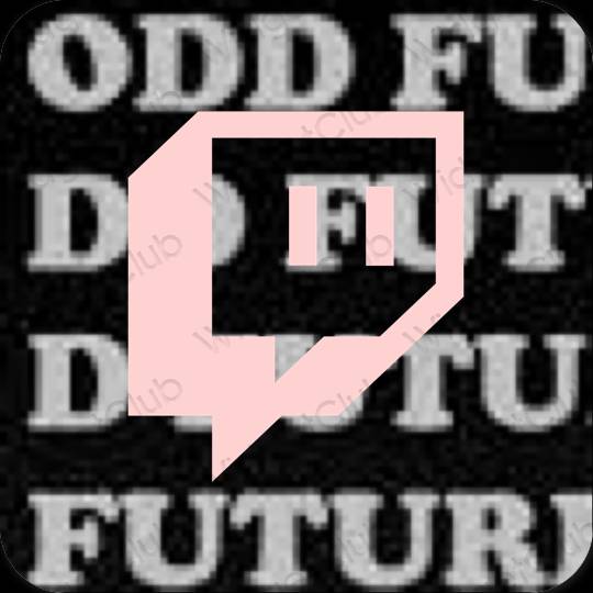 Aesthetic Twitch app icons