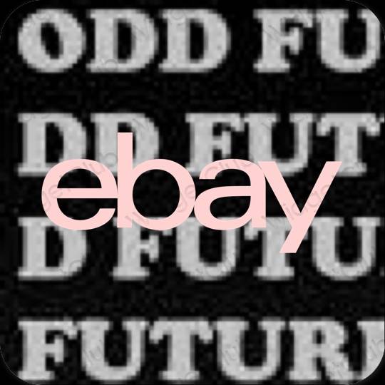 Aesthetic eBay app icons