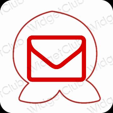 Aesthetic Mail app icons