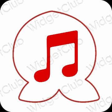 Ästhetische Apple Music App-Symbole