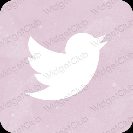 Icone delle app Twitter estetiche