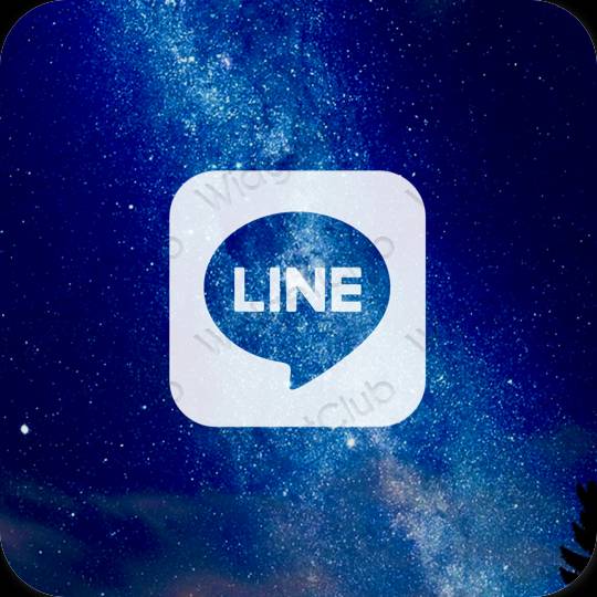 Ästhetische LINE App-Symbole