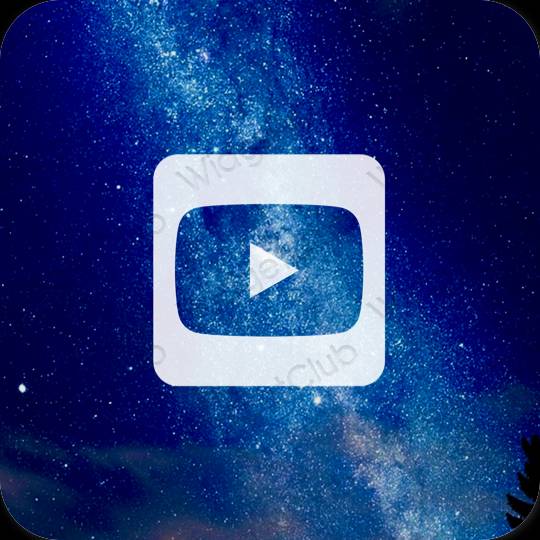 Aesthetic Youtube app icons