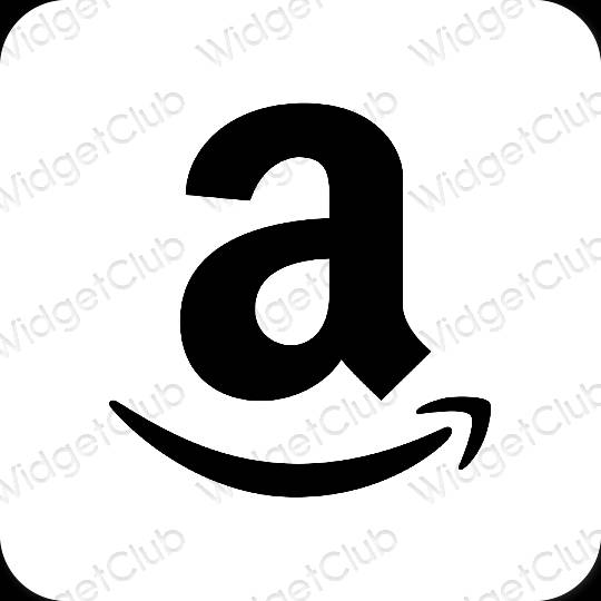 Icônes d'application Amazon esthétiques