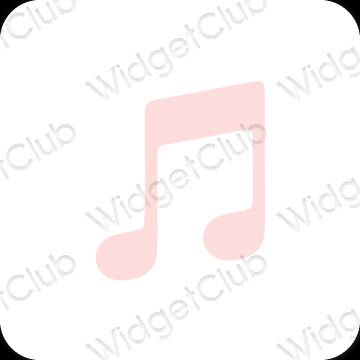 Естетске Apple Music иконе апликација
