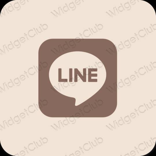 אֶסתֵטִי בז' LINE סמלי אפליקציה