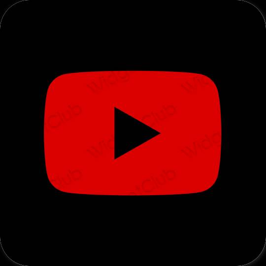 Icone delle app Youtube estetiche