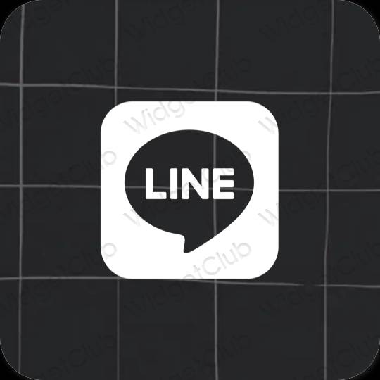 Aesthetic LINE app icons