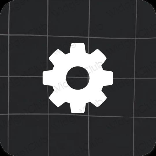 Ästhetische Settings App-Symbole