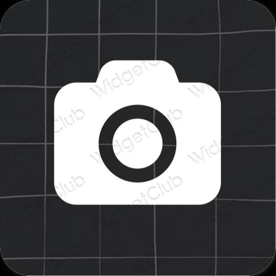 Esthetische Camera app-pictogrammen