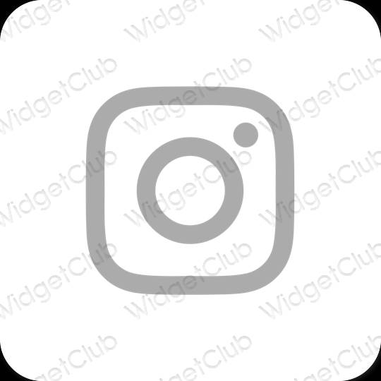 Icônes d'application Instagram esthétiques