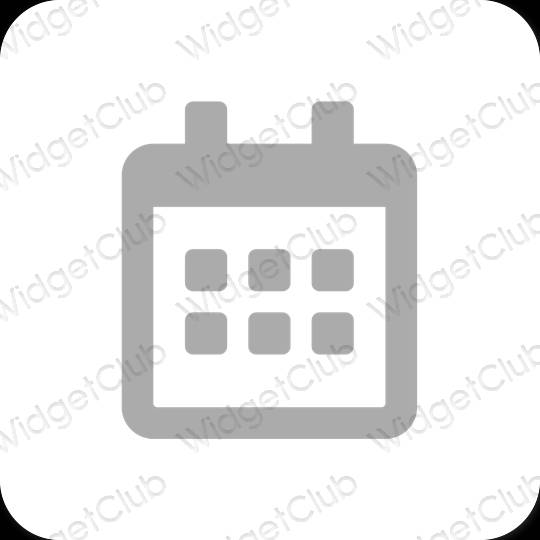 Esthetische Calendar app-pictogrammen