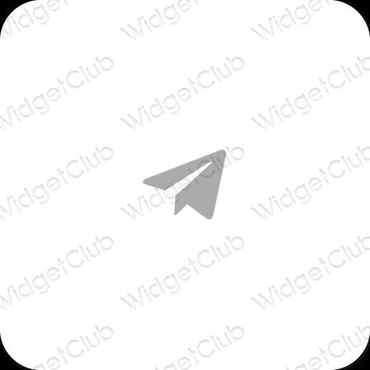 Estetinės Telegram programų piktogramos