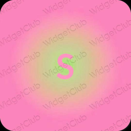 Aesthetic purple SHEIN app icons