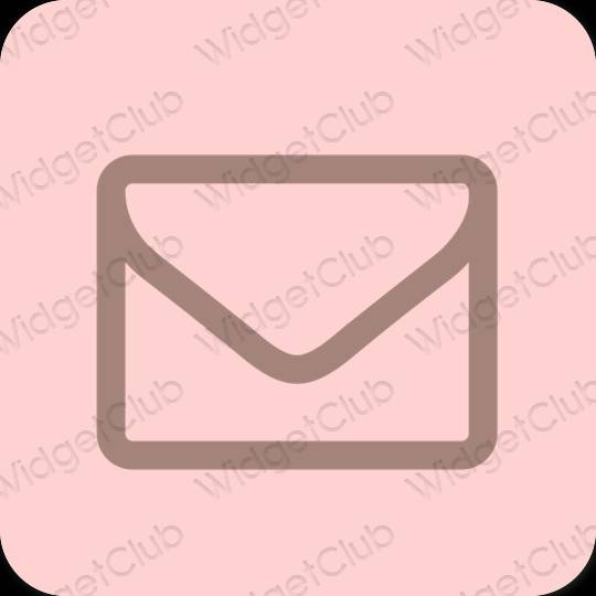 Pictograme pentru aplicații Mail estetice