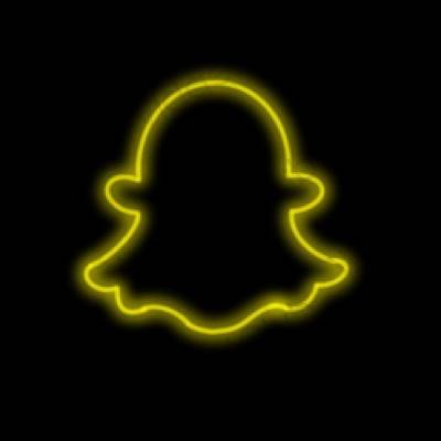 эстетический черный snapchat значки приложений