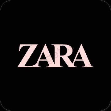 Aesthetic ZARA app icons