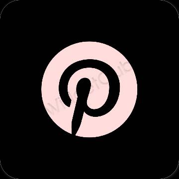 Icone delle app Pinterest estetiche