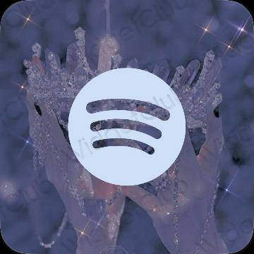 Estetiska Spotify appikoner