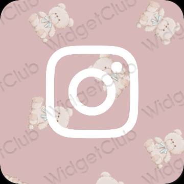 Estética Instagram iconos de aplicaciones