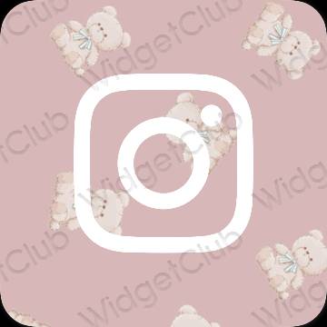 Estética Instagram iconos de aplicaciones