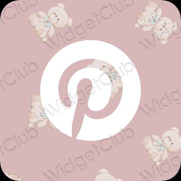 Aesthetic Pinterest app icons