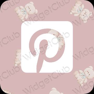 Aesthetic Pinterest app icons