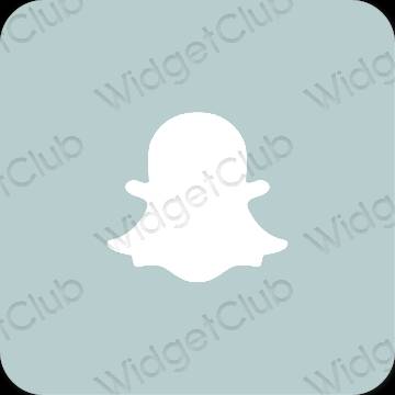 אֶסתֵטִי ירוק snapchat סמלי אפליקציה