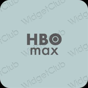 эстетический зеленый HBO MAX значки приложений