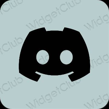 미적인 보라색 discord 앱 아이콘