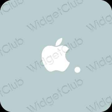Естетски зелена Apple Store иконе апликација